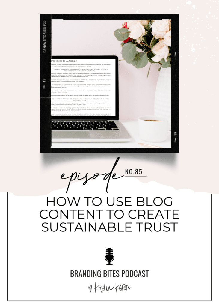 How To Use Blog Content To Create Sustainable Trust