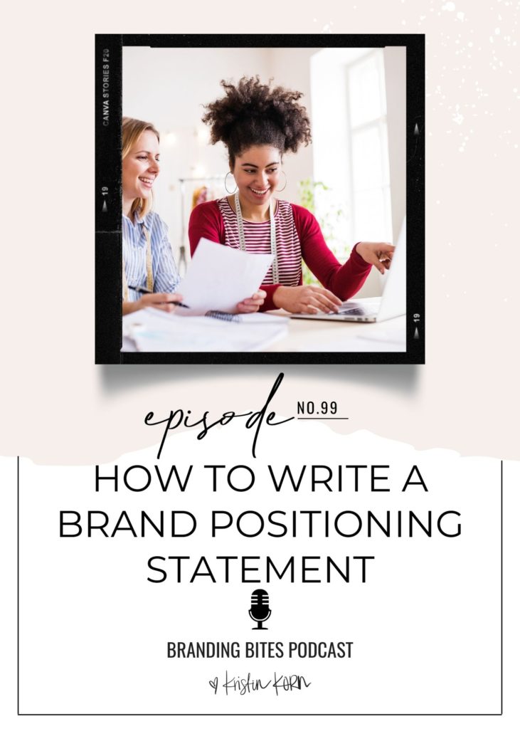 How To Write a Brand Positioning Statement