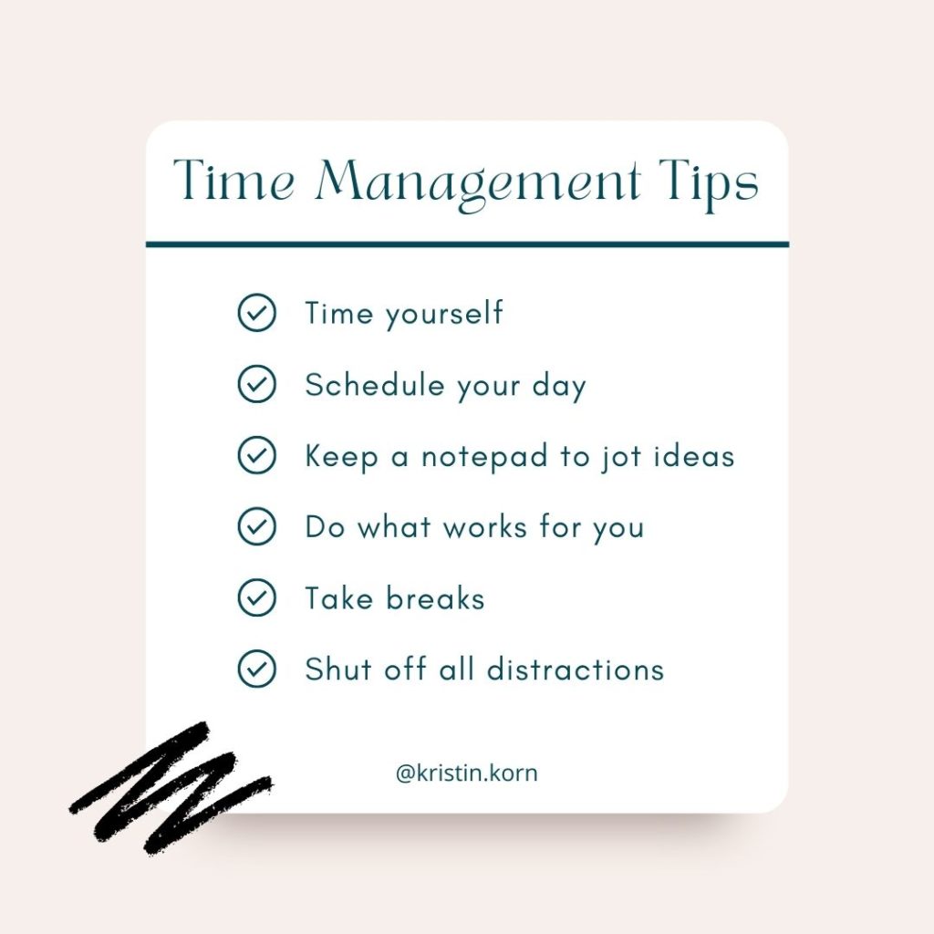 6 Time Management Tips When Working from Home 
