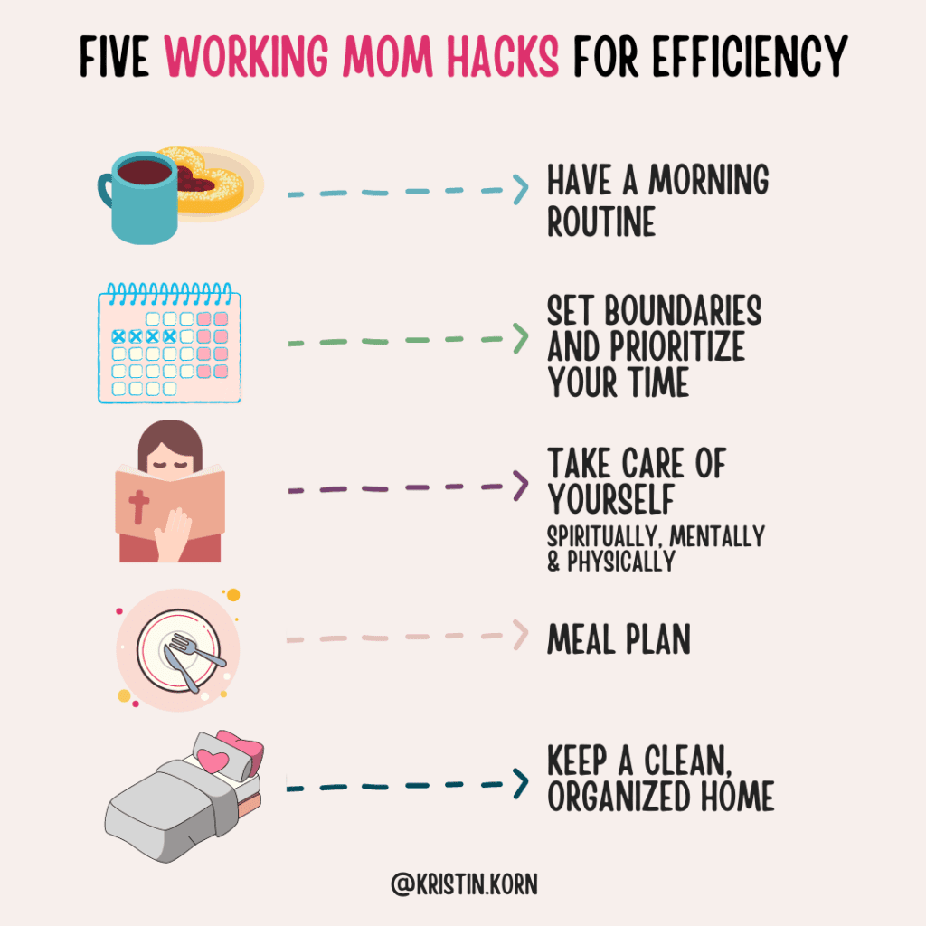 how to make your life easier as a working mom